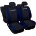 Coprisedili Seat Arona Bicolore - Nero / Blu Scuro